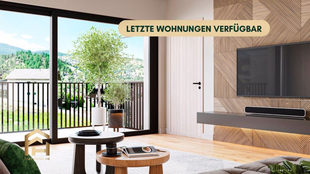 Innovatives Neubau-Projekt: Sonnige 4.5 ZWG in Unterbäch - Bild 1