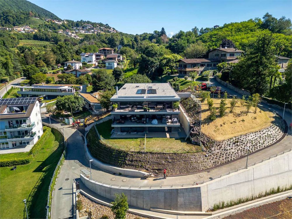 3,5 Lokale mit Seeblick in Bioggio - Residenza Mirabella - Bild 2
