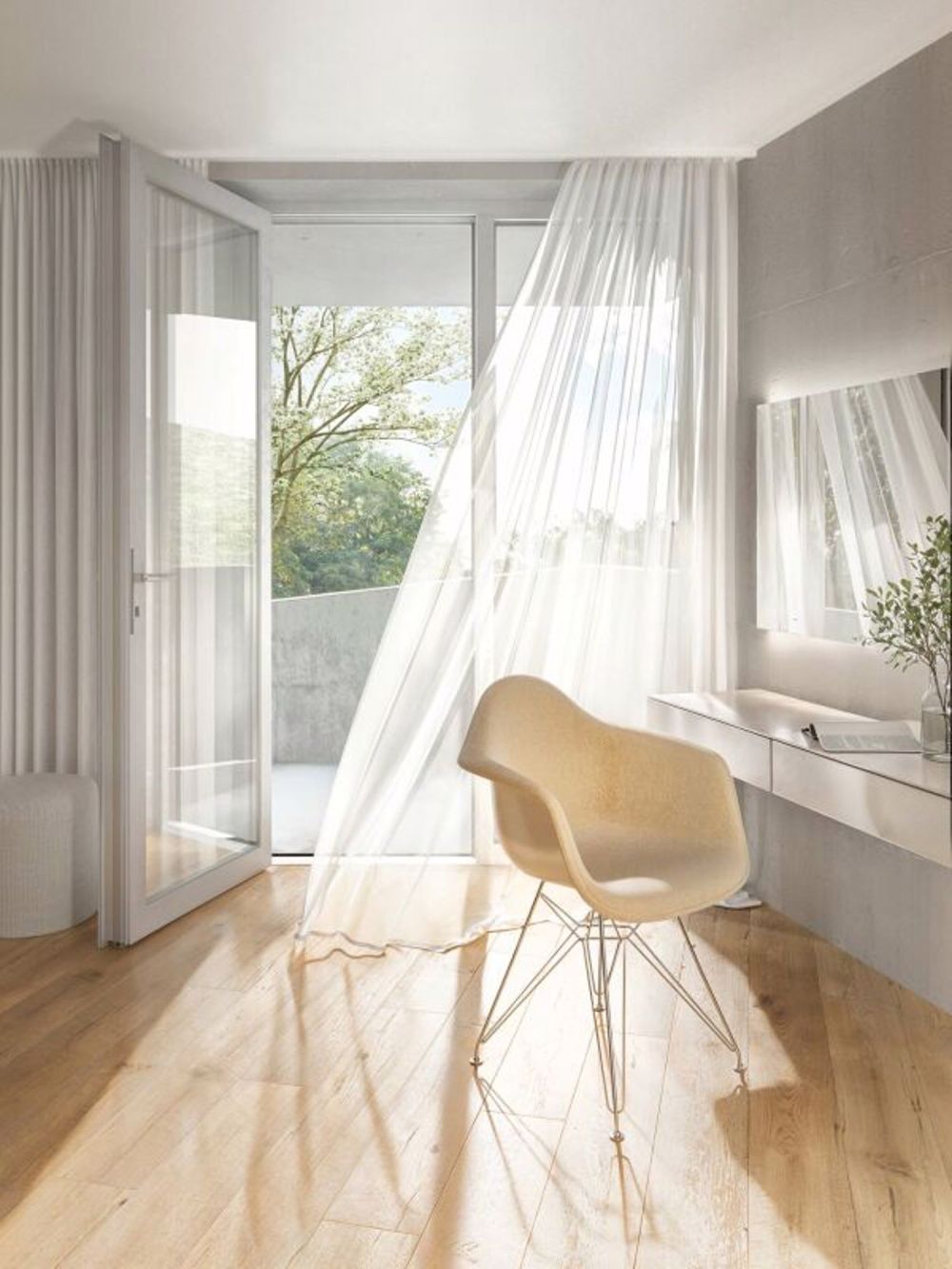 Nyon, Residenz Arboris - 4,5-Zimmer-Wohnung im Erdgeschoss mit Garten - Bild 1
