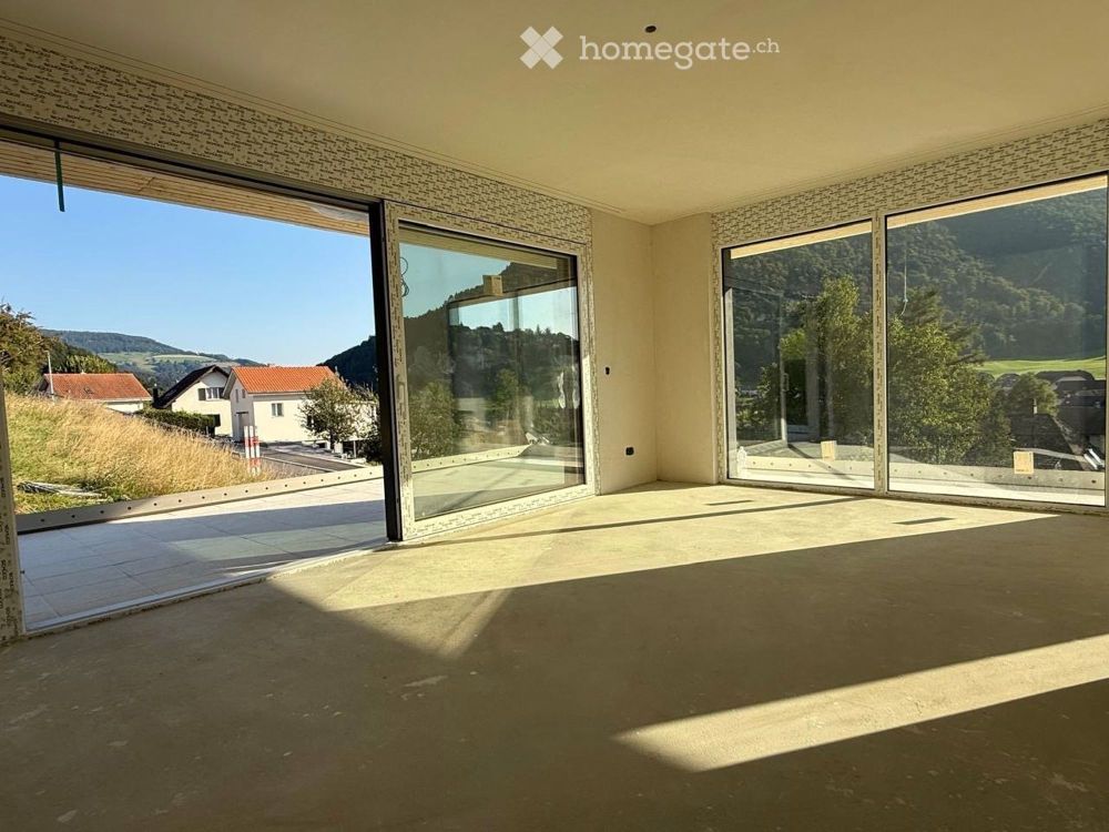 Neubau-Einfamilienhaus in Mümliswil – moderne Architektur, traumhafte Aussicht - Bild 7