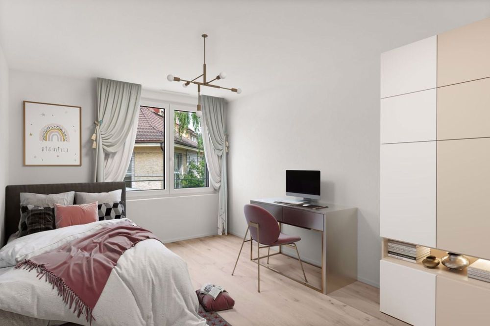 Neuchâtel - Superbes 3,5-Zimmer-Wohnung Minergie-P mit Balkon und hochwertigen Ausstattungen Wohnung C - Bild 6