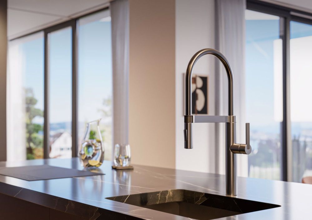 Exklusive 4.5-Zimmer-Attikawohnung «DIAMANT» mit optionalerDachterr... - Kilchberg_Attikageschoss_Wo_Kü_CloseUp_4K-standard-width-4880px.jpg