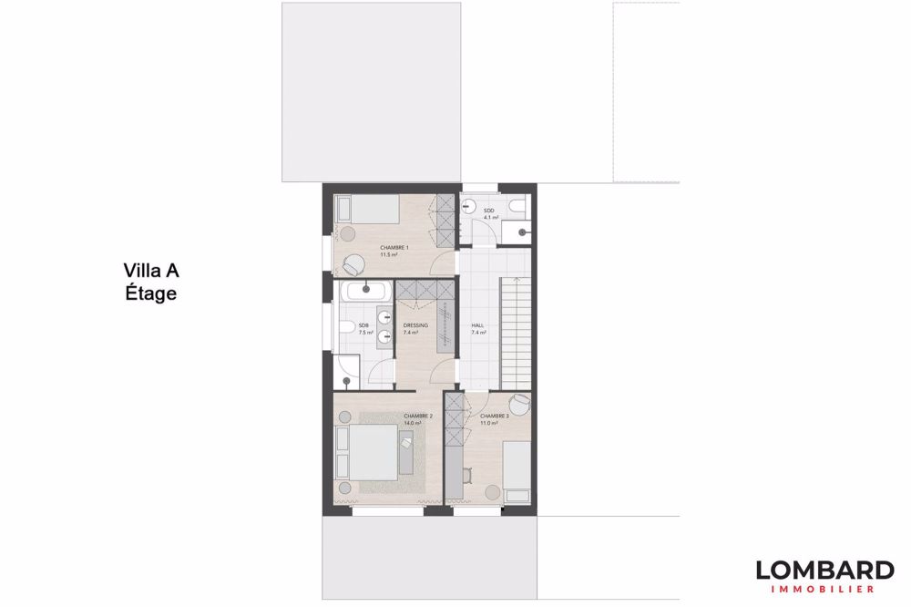 ***RÉSERVÉ*** Magnifique villa neuve de 5.5 pièces - Bild 10
