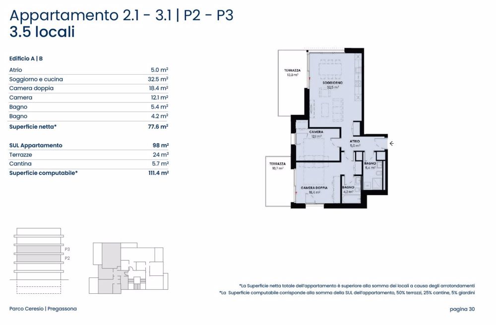 PREGASSONA – PARCO CERESIO, WOHNEN SIE MIT STIL UND KOMFORT (B.2.1) - Bild 8