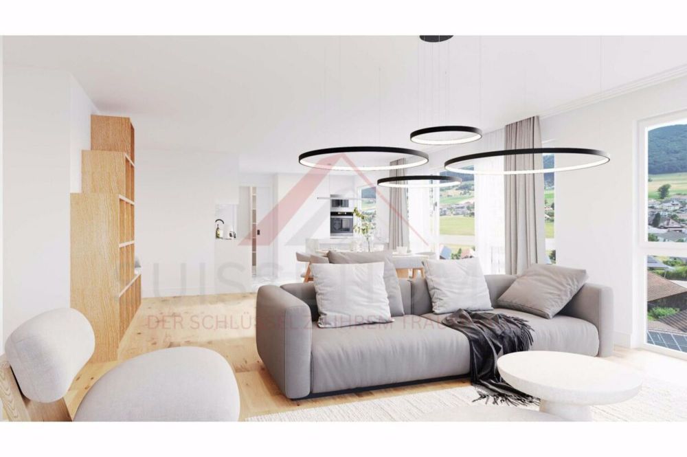 3.5-Zimmer-Eigentumswohnung mit Sitzplatz «RESIDENCE CENTRO» Nord - Wohnzimmer