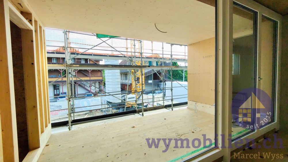 3.5 Zimmer, Lift, Einstellhalle - es hat nur noch 3 Wohnungen! - Die Terrasse entsteht (10.9.2025)