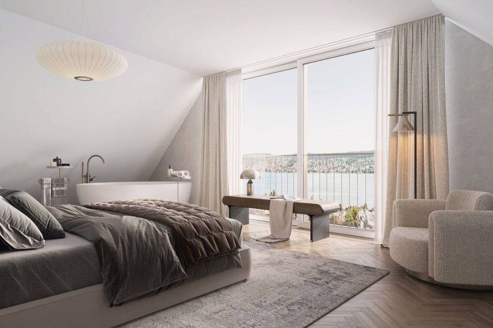 5.5 Zimmer- Dach-Duplex-Wohnung mit spektakulärer See-und Bergsicht - Bild 3