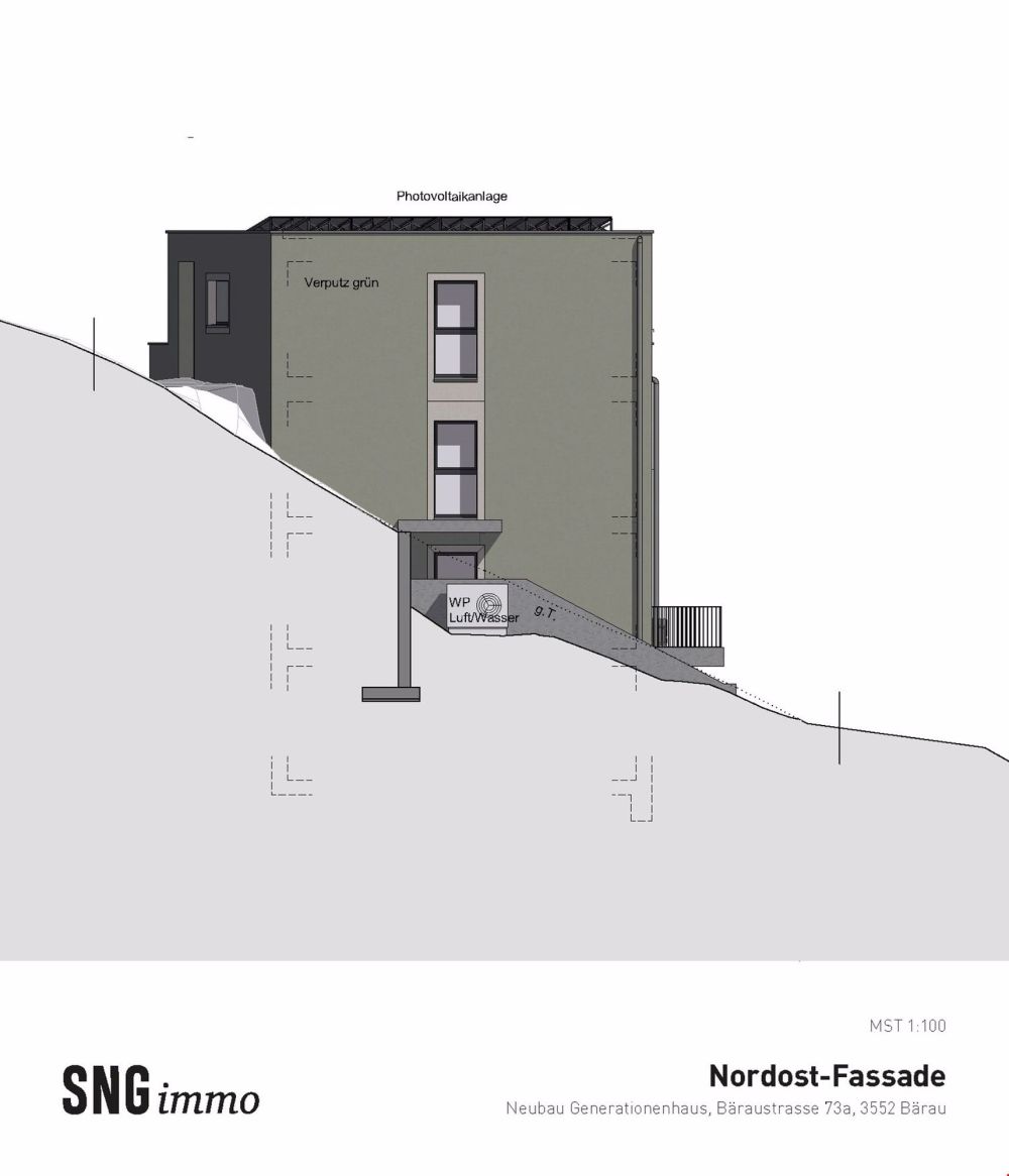 Neue Wohnung mit grosser Terrasse in DEFH in Bärau zu verkaufen - Bild 12