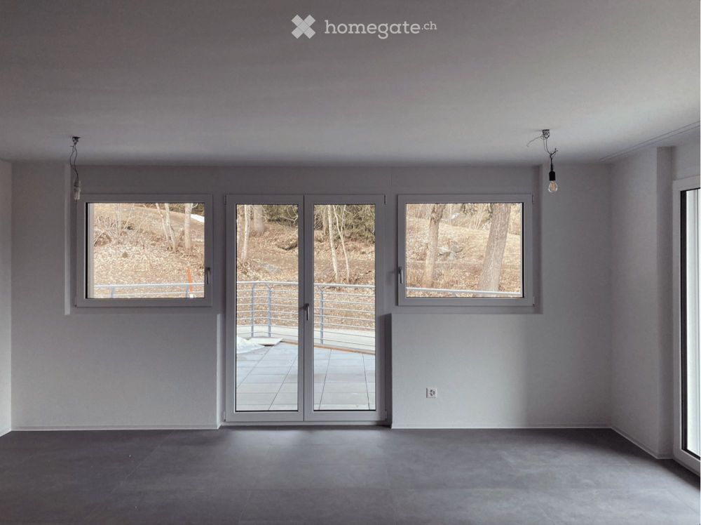 Moderne 3,5-Zimmer-Wohnung im Neubau mit Balkon und schöner Aussicht – Top Lage in Blatten b. Naters - Bild 1