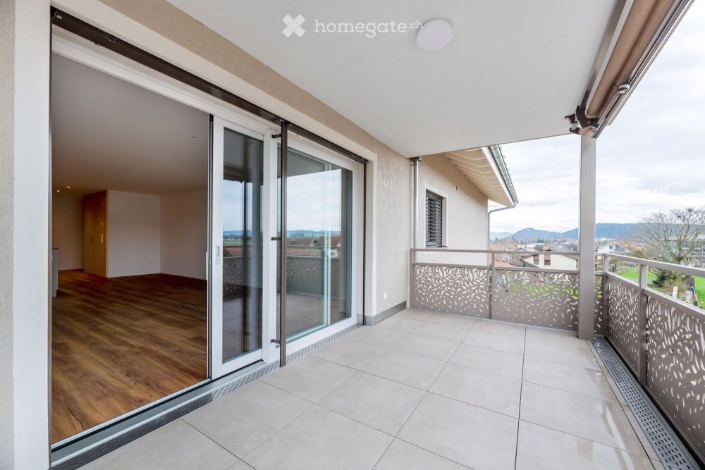 Moderne 3 1/2 -Zimmer-Wohnung mit grossem gedecktem Balkon in Alberswil - Bild 3