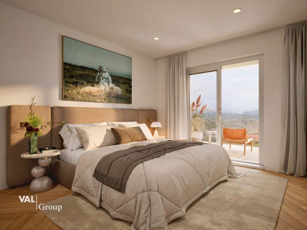 3.5 Zimmer moderne, Blick auf das Tal - Bild 8