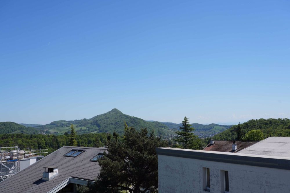 Modern Wohnen an ruhiger Lage - «Baldeggstrasse 31» Baden - Aussicht Terrasse Ost