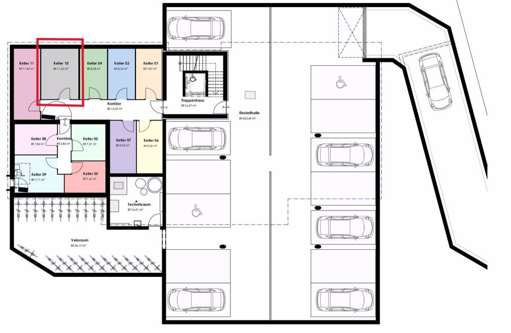 Moderne 4.5 Zimmer-Attikawohnung im ländlichen Stadtteil von Thun - Bild 5