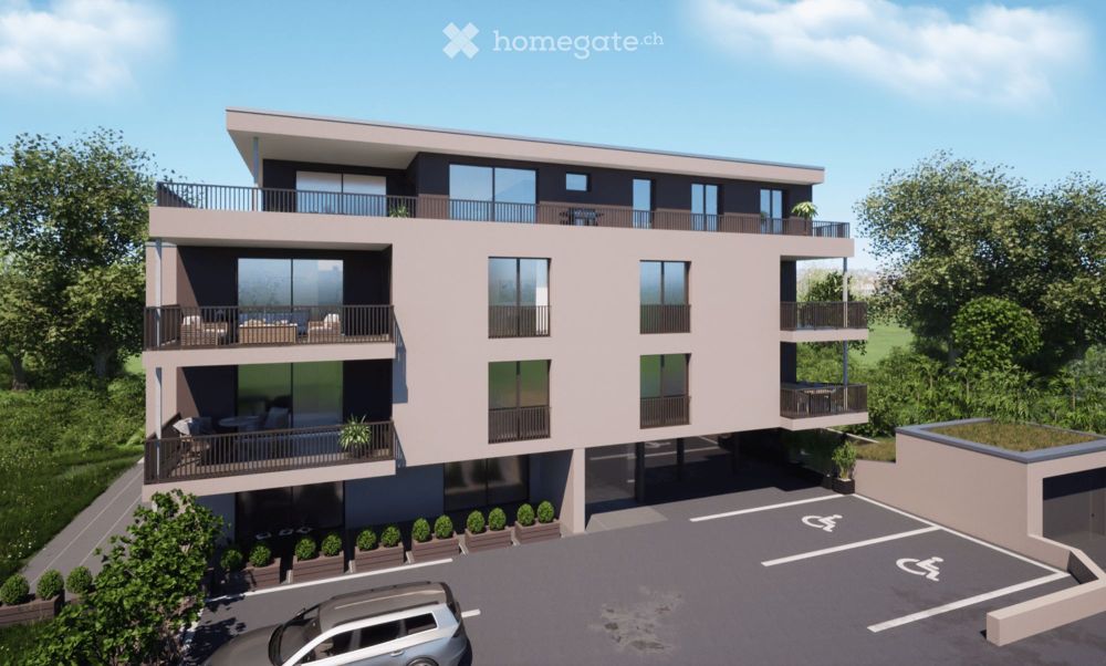 Neubau in Bad Zurzach, mit 3 1/2 und 4 1/2 Zimmer Wohnungen - Bild 1