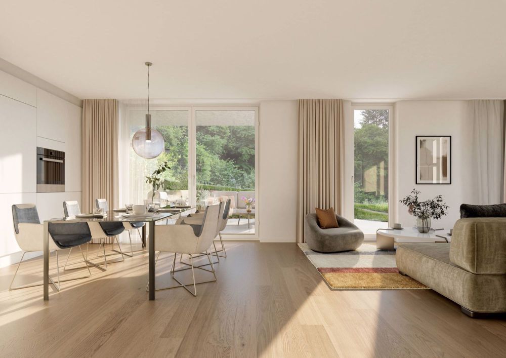 NEUBAU - durchdachte 3.5-Zimmerwohnung mit Sitzplatz - Bild 1