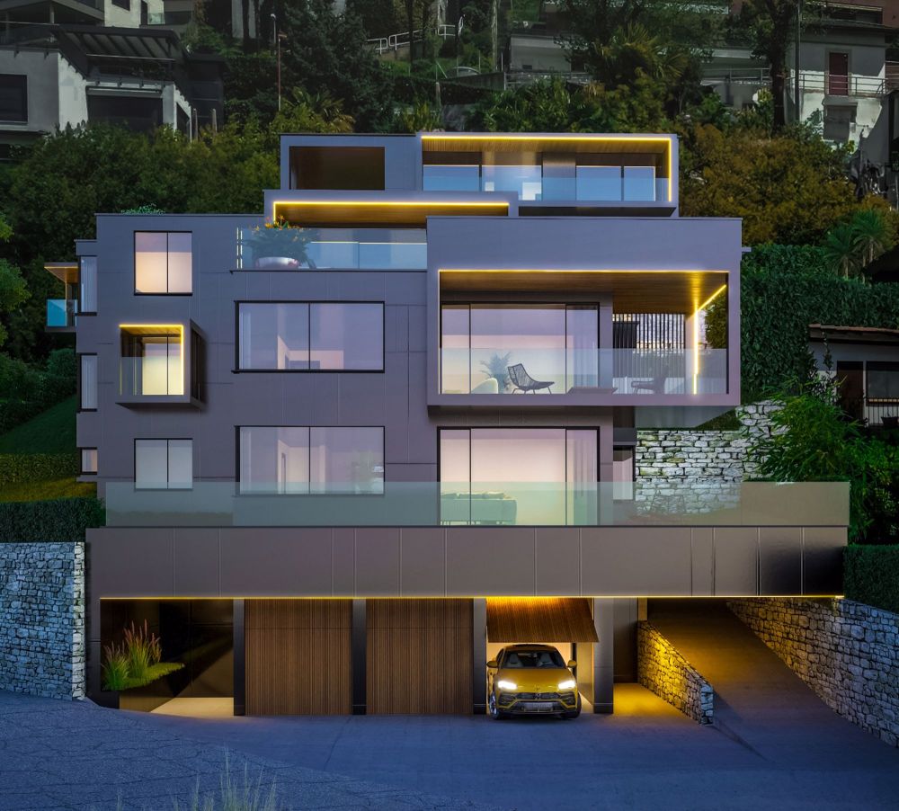 Villa Panoramica ad Aldesago Progetto innovativo unico nel suo genere | dreamo.ch - Bild 5