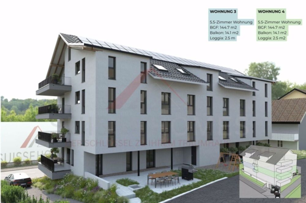 Hochwertiges Wohnen mit Stil & Raum - 5½-Zimmer-Eigentumswohnung «RESIDENCE CENTRO - Bild 13