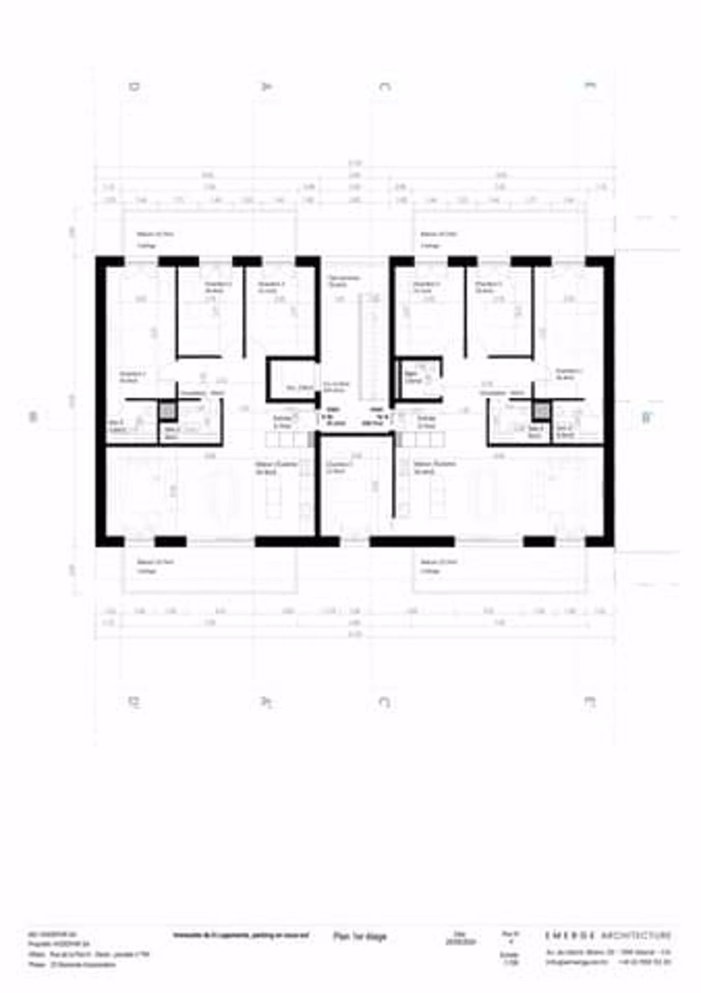 Appartement 5.5 pièces à Gland - Plans des appartements