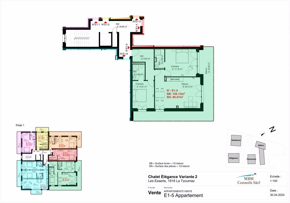Chalet Elégance - Appartement neuf de luxe en vente à La Tzoumaz. | dreamo.ch - Bild 2