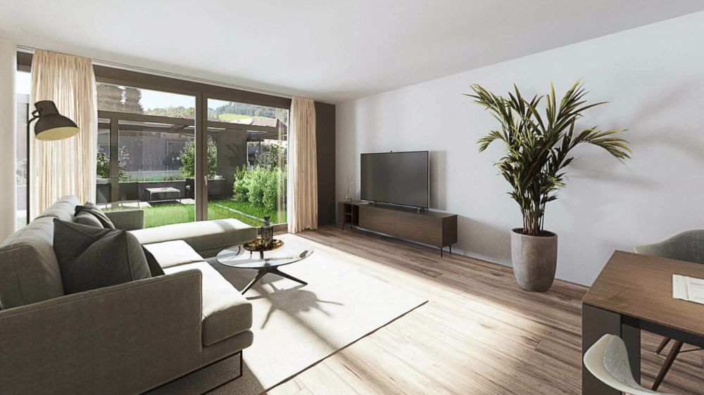 Grosszügige 2½-Zimmer Wohnung mit exklusiver Gartenfläche - Bild 5