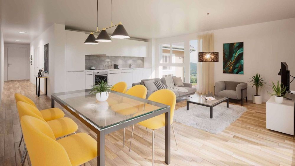 Zweieinhalb-Zimmer-Wohnung in Roche VD - Einheit 5 - Bild 1