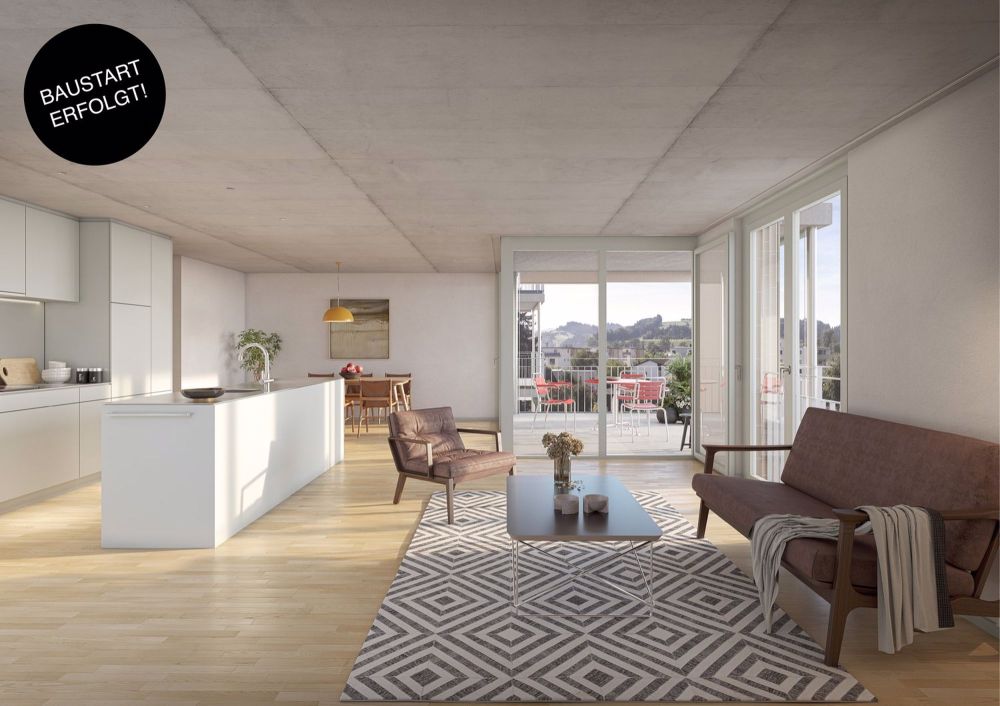 4.5-Zimmer-Neubauwohnung in ruhiger und zentraler Lage - Bild 1