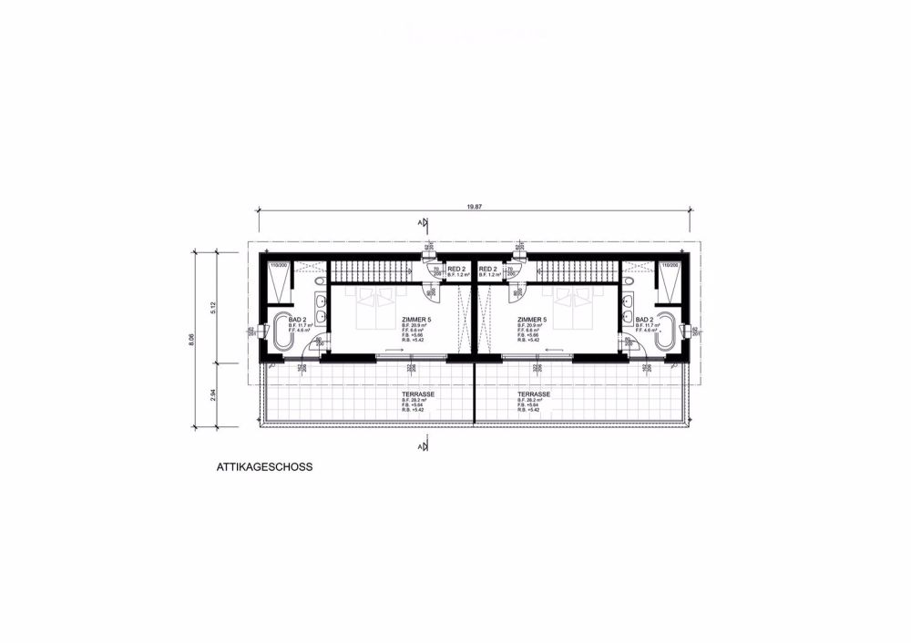 Modernes Doppeleinfamilienhaus mit Traumaussicht in Aegerten - Bild 7