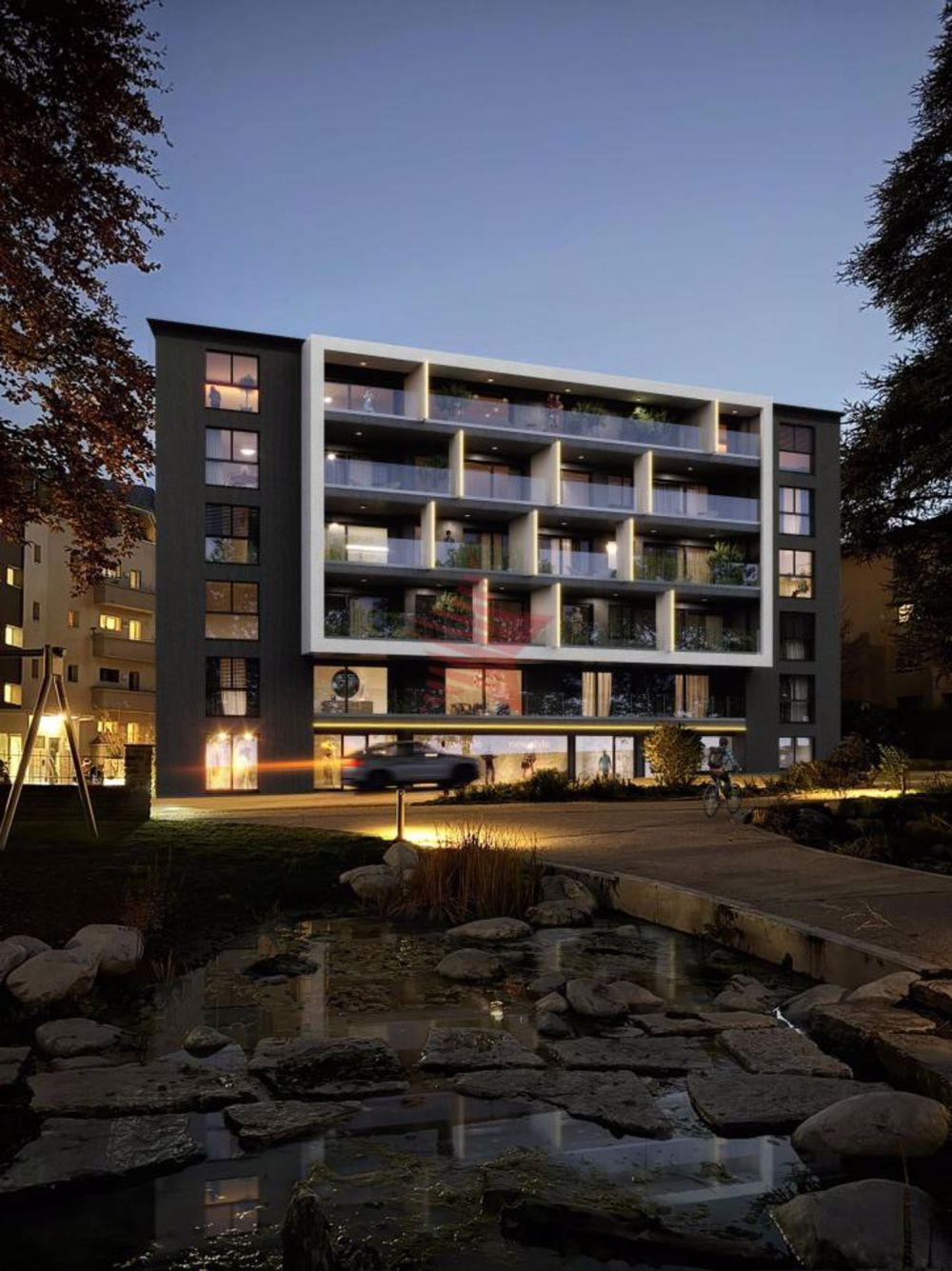 Aubépines22 - 3,5 Zimmer neu im Herzen von Sion - Bild 1