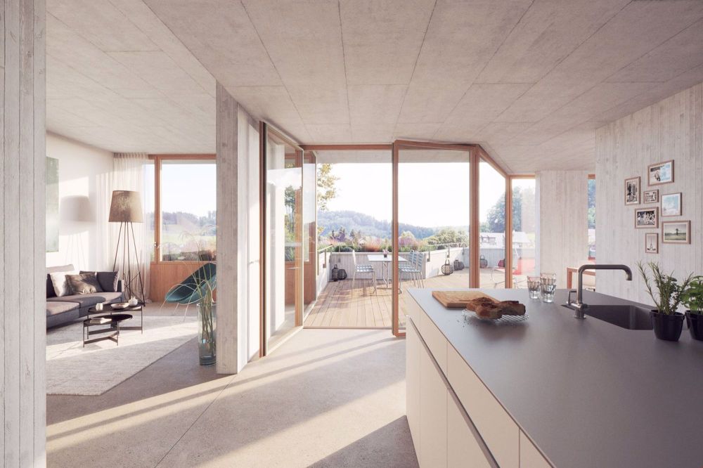 Duplex-Wohntraum mit 300m2 - NEUBAU - Küche fungiert als Herzstück der Wohnung