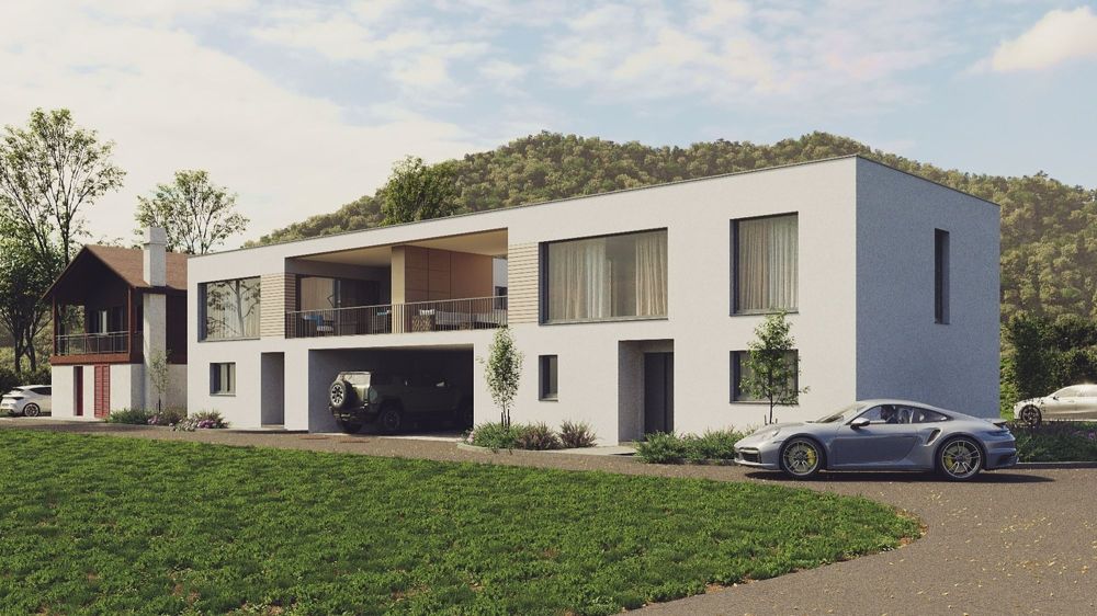Cheyres Moderne 5.5-Zimmer-Villa *Fantastische Aussicht auf den See* - Bild 1