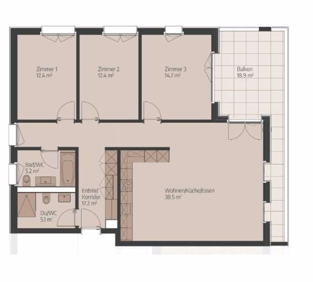 4 ½ Zimmer-Wohnung in Rapperswil mieten - Bild 3