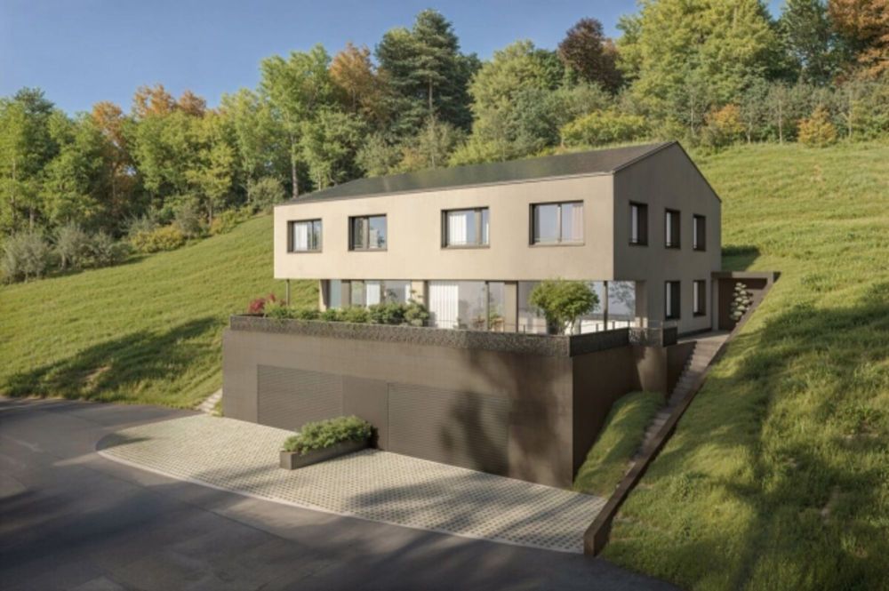 NEUBAU Doppeleinfamilienhaus mit Fernsicht - Bild 3
