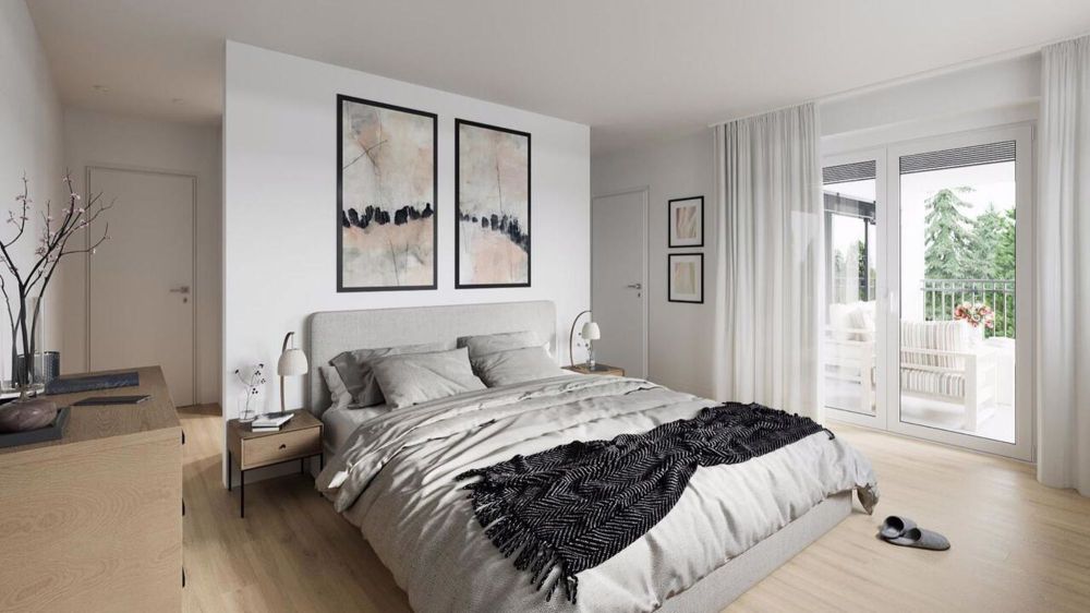 Prächtiges Attikapartment mit 4,5 Zimmern und 171 m² Wohnfläche - Chambre parentale