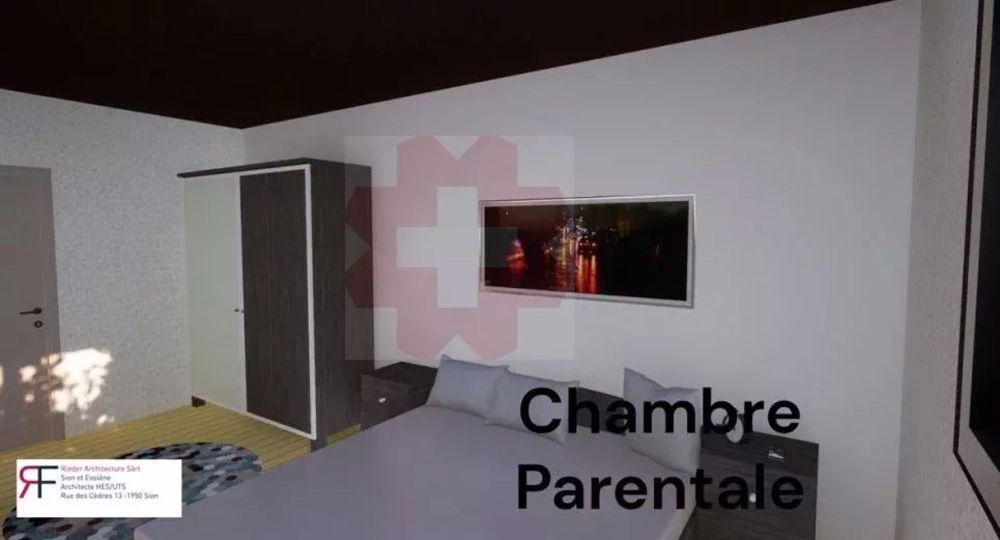 Modernes 3-Zimmer-Apartment in Salins, Schweiz - Bild 6