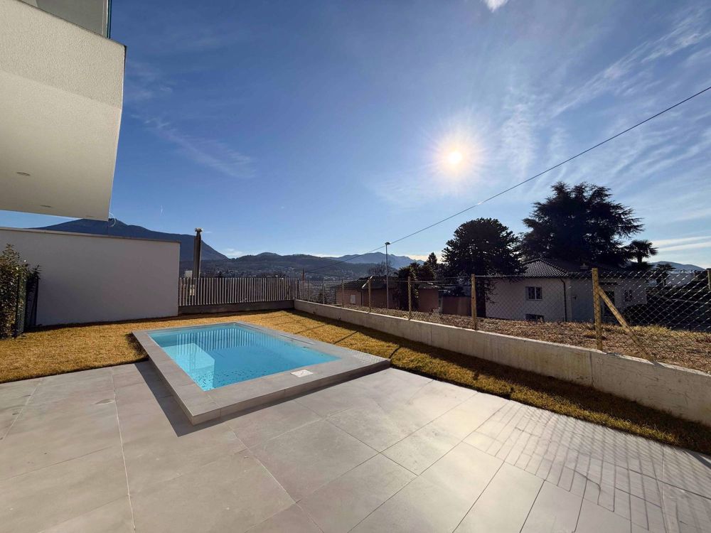 Villa neu gebaut mit Pool in Gravesano - Bild 4