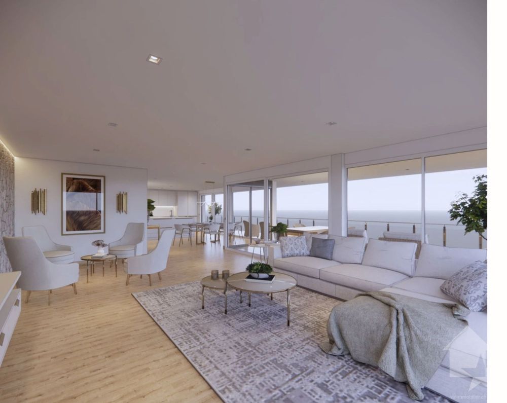 Attique de 4.5 pièces très bien situé avec balcon et terrasse - Bild 4