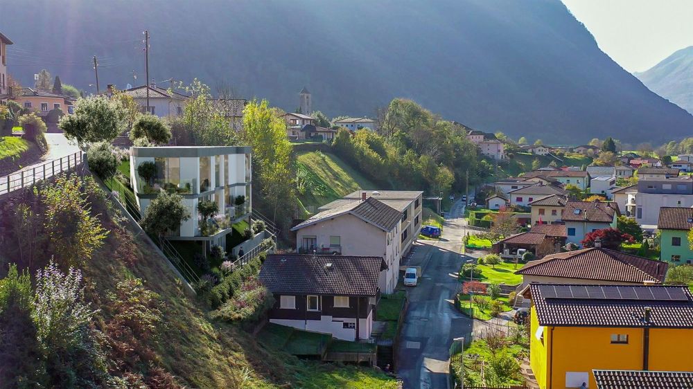 Modernes Doppelstockapartment mit 3.5 Zimmern in Roveredo - Bild 1