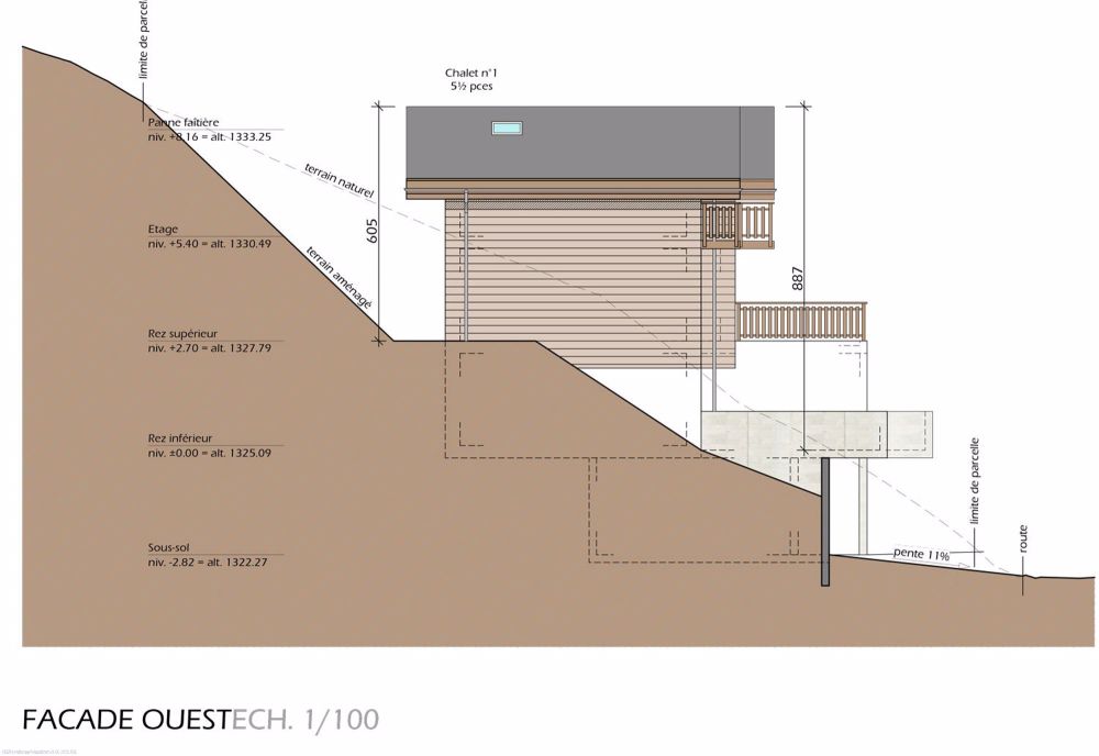CHALET MITOYEN 3.5 PIÈCES - PROMOTION « LA DÉLLÈGE » - Bild 5