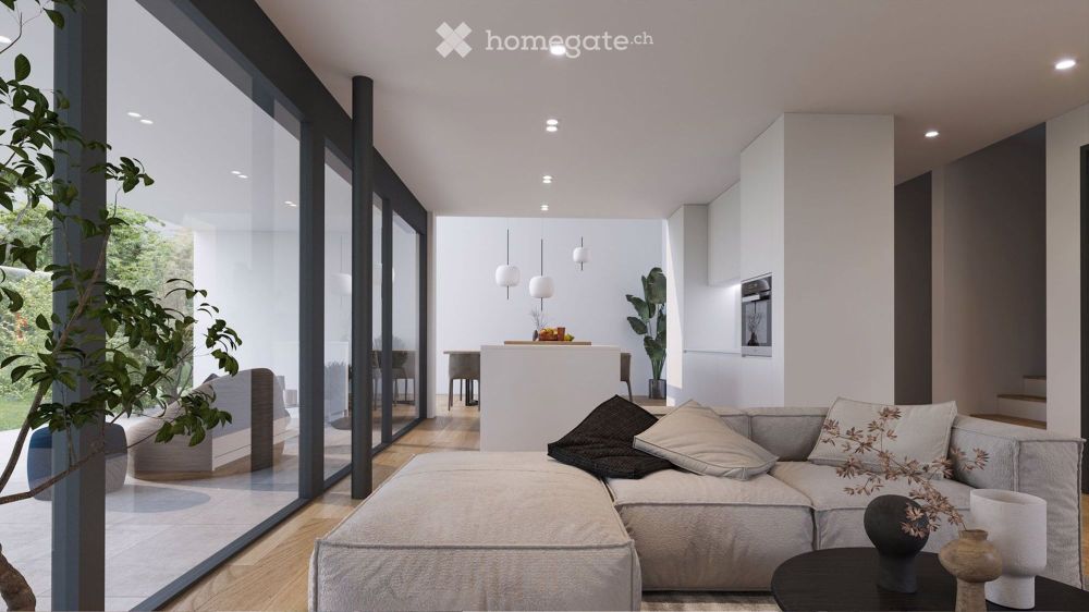 Modernes Einfamilienhaus mit Minergie-Zertifizierung in Binningen - Bild 3