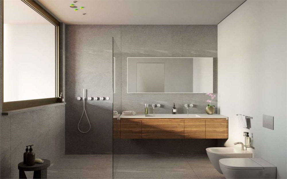 Dachwohnung-Duplex mit Seeblick in Melide - Bild 12