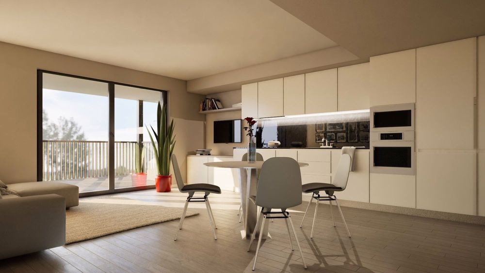 Wohnung 3.5 Zimmer mit Terrasse, Neubau PPP4 - Bild 1