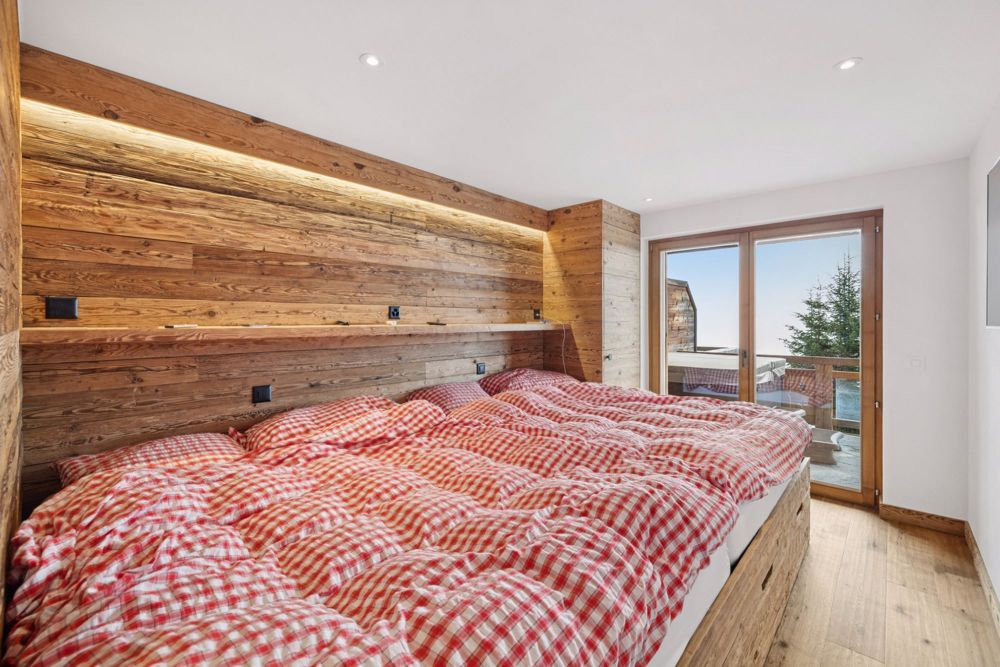 5.5 pièces - Bien-être thermal et ski aux pieds des 4 Vallées - Chambre / Zimmer / Room