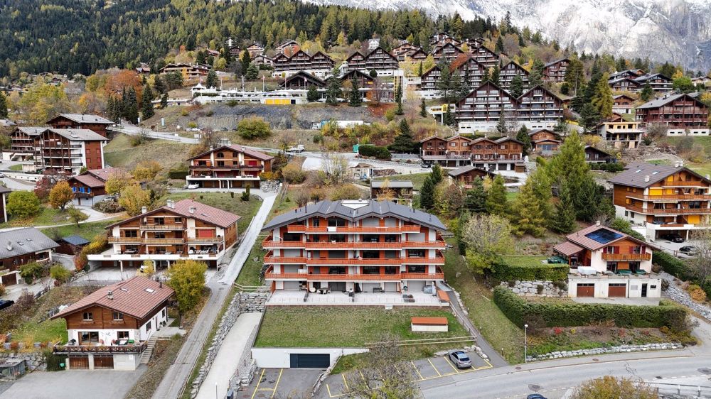 Moderne 2,5-Zimmer-Wohnung mit Panoramablick in Ovronnaz - Bild 2