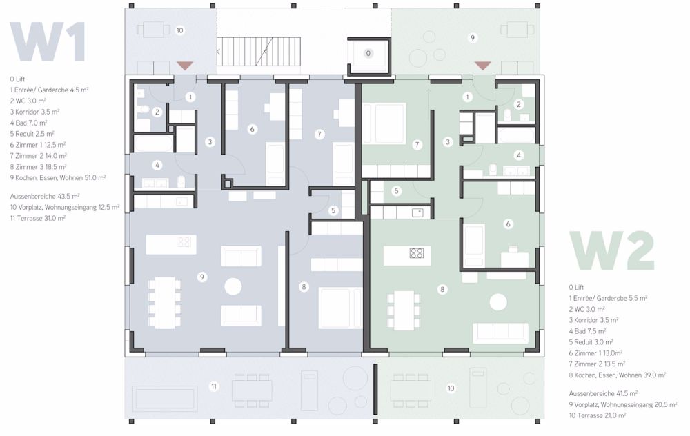Moderne 4.5-Zimmer-Wohnung Westhöhe in Eschenz mit Seenähe - Bild 5