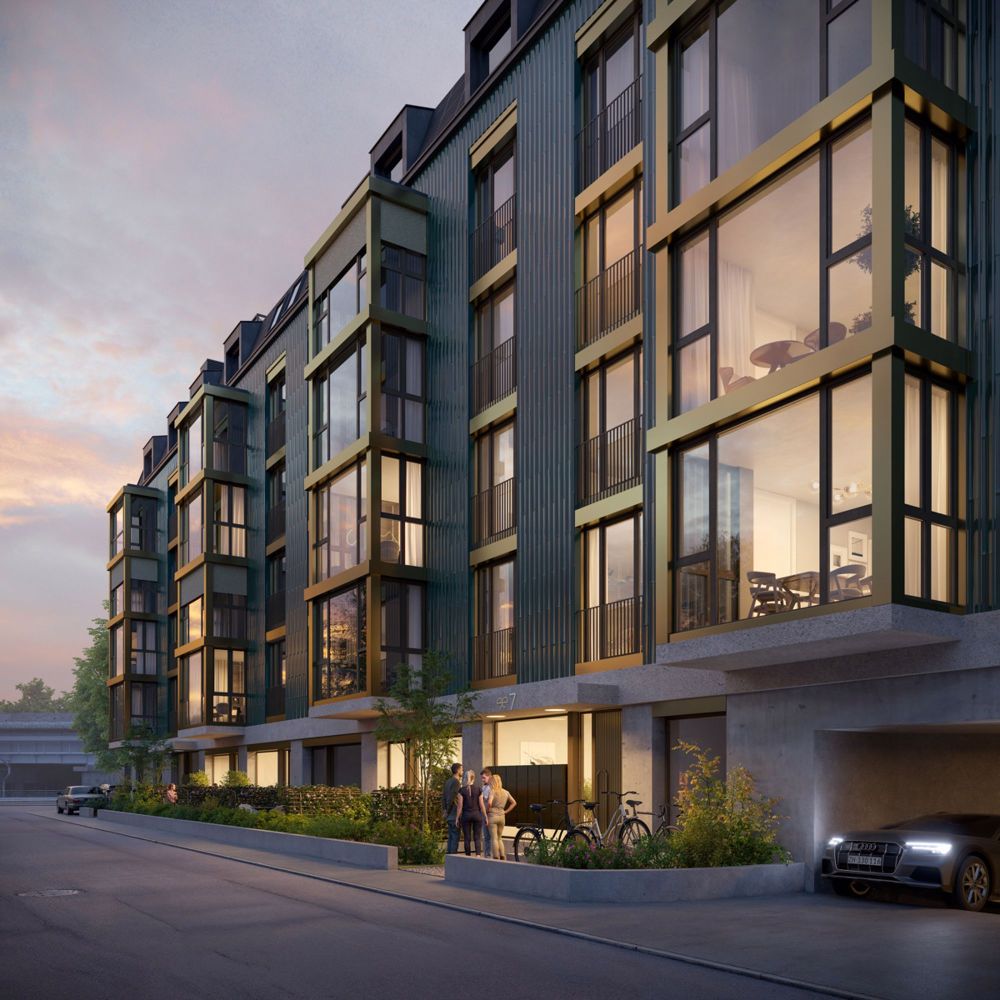 Neubauprojekt Eichstrasse Zürich Wohnen mit atemberaubendem Ausblick - Eichstrasse