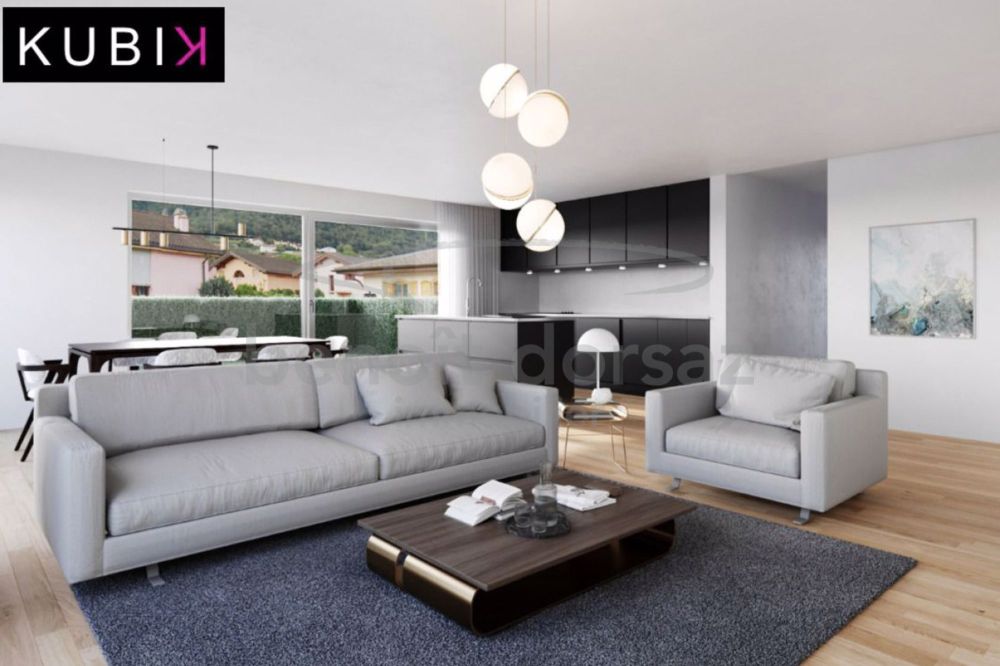 Villa neuve dès 4,5 pièces (A-B-C-D-E-F-G-H) - Salon