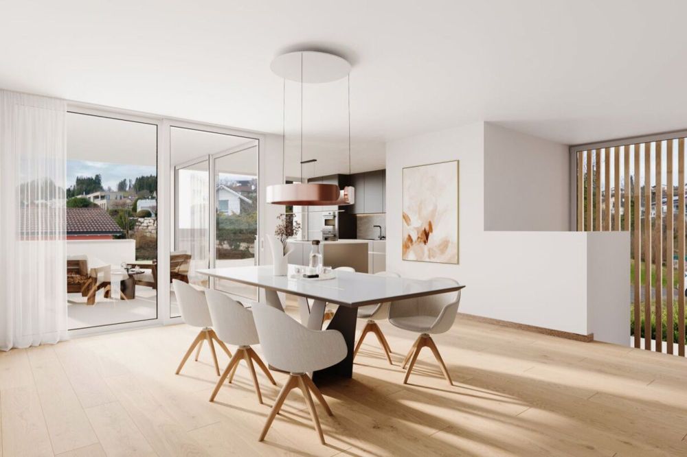 Haus SOL - Wohnen mit Weitblick: 5.5 Zimmer und traumhafte Alpstein-Aussicht in Zuzwil - Bild 1