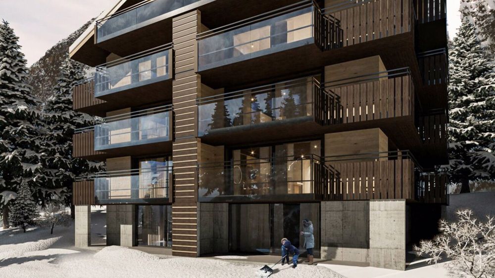 Alphubel Peak dem Himmel so nah. Neubau 2025. Mit Süd-und Ostbalkon. Reserviert. - Bild 1