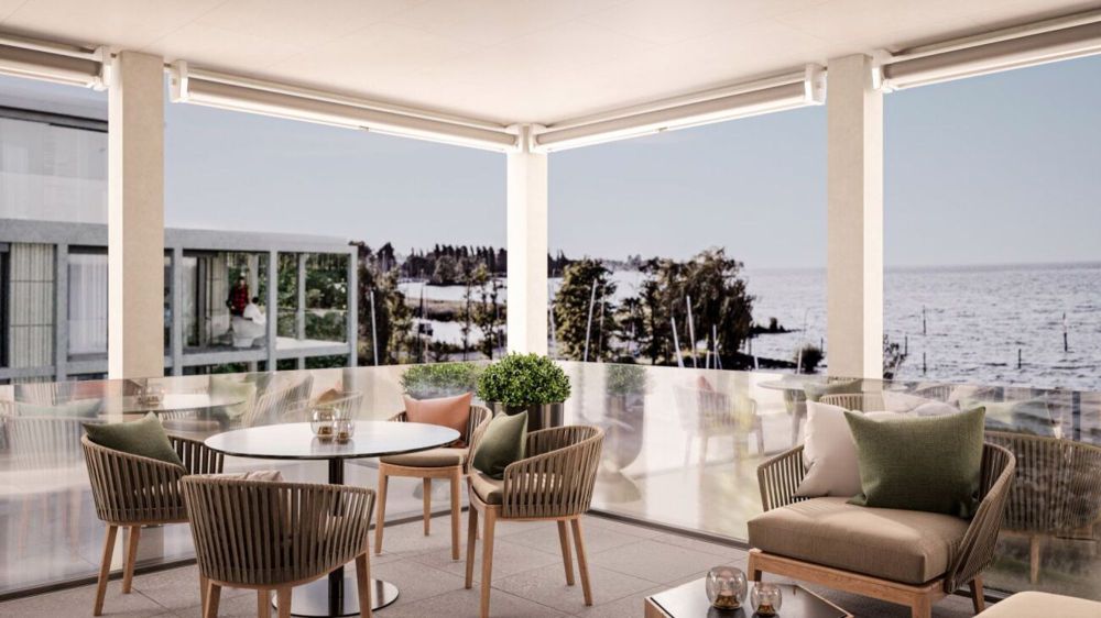 Neubau-Projekt Arrivée: Traumhafte 8 1/2 Zimmer-Gartenwohnung mit herrlicher Seesicht - Bild 1