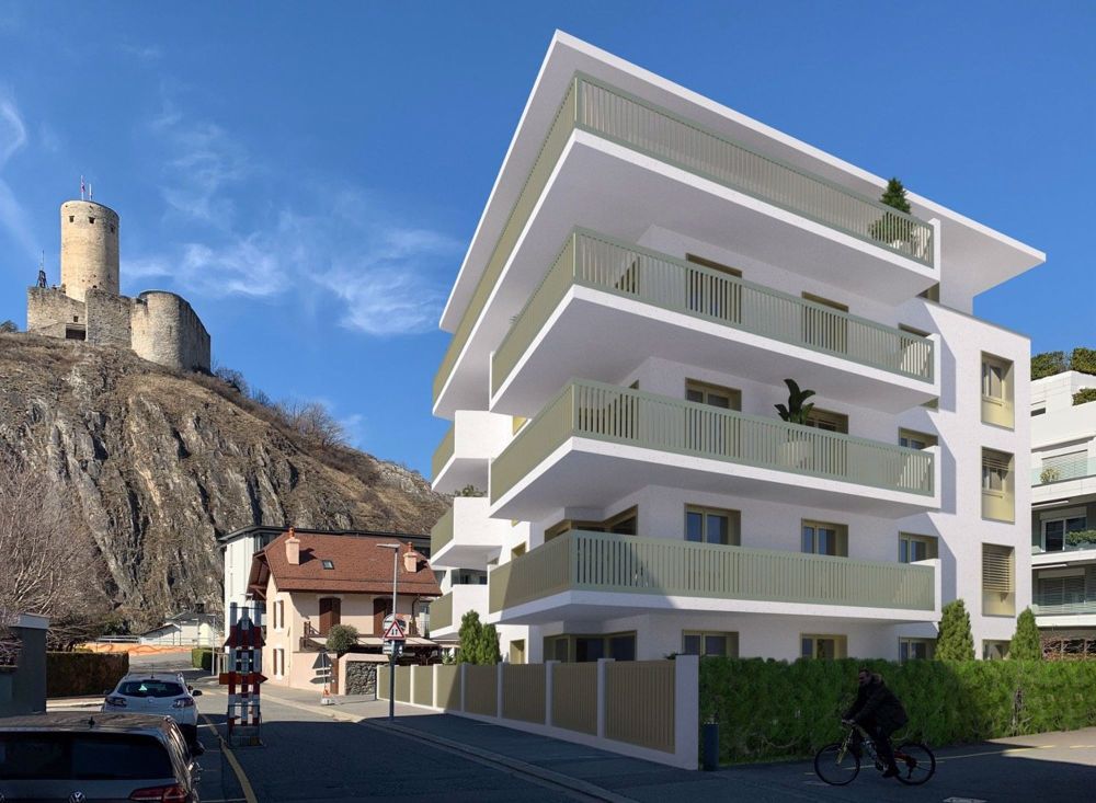 3.5 pièces au centre de Martigny dans nouvelle PPE Le Vieux Pont - Bild 4